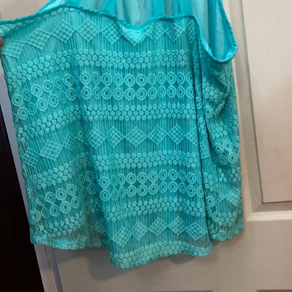 NWOT Maurices Mint High-Neck Dressy Tank Top, 3x - Picture 6 of 10